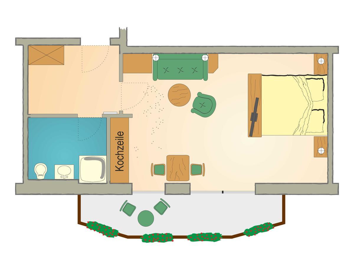 Landhotel Berghof Bad Hindelang Phòng bức ảnh